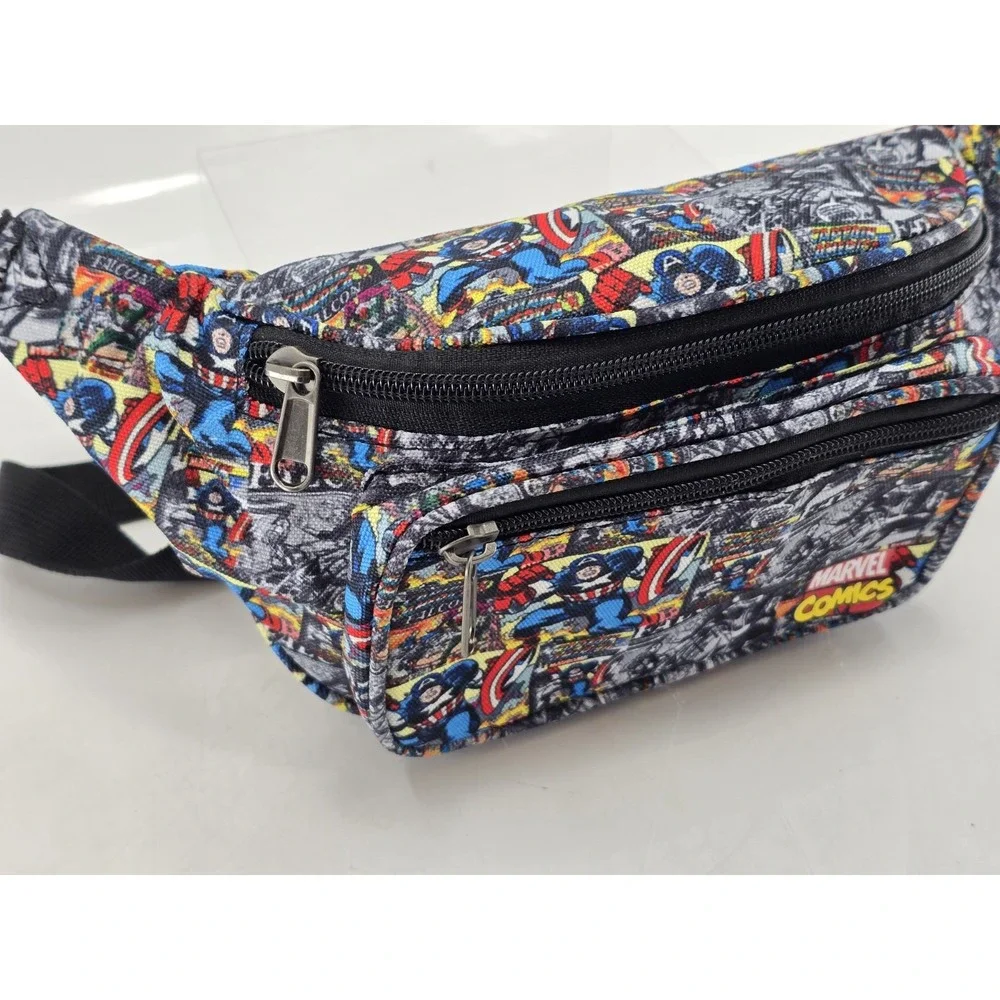 NWT Marvel Comics Captain America Cross‎ Body Or Around Waist Fanny Pack